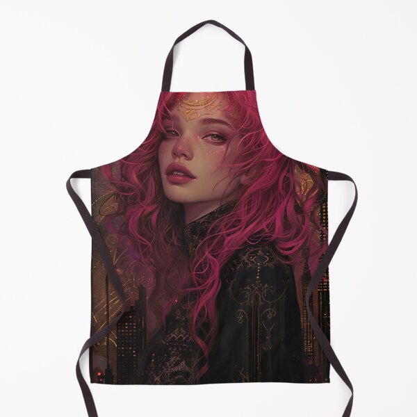 Item preview, Neon Dreams: The Cyberpunk Muse designed and sold by oanaunciuleanu.