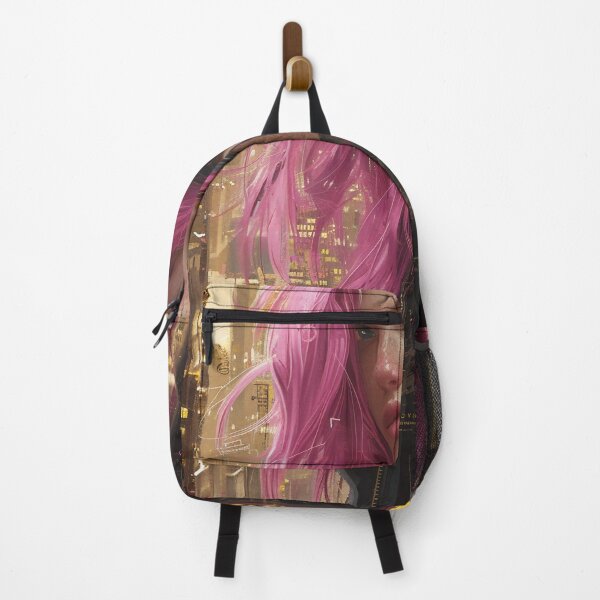 Item preview, Neon Dreams: The Cyberpunk Muse designed and sold by oanaunciuleanu.