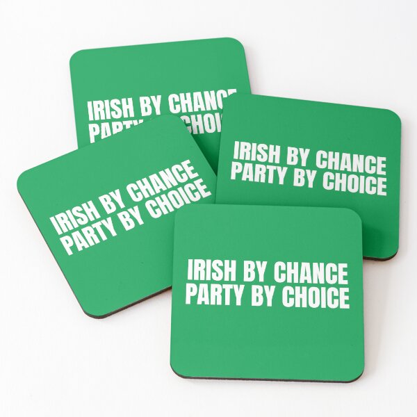 Item preview, Irish by chance, Party by choice #2 designed and sold by QuinnCloset.