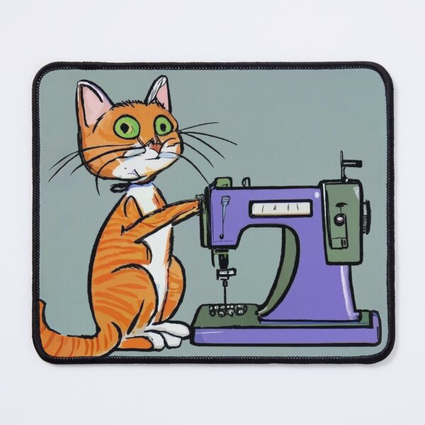 Item preview, Sewing Cats #10 designed and sold by giftsforpeoplewhosew.