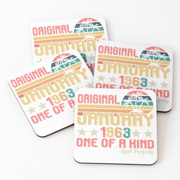 Item preview, Original January 1963 One Of A Kind Birthday January Vintage designed and sold by roboartpixel.