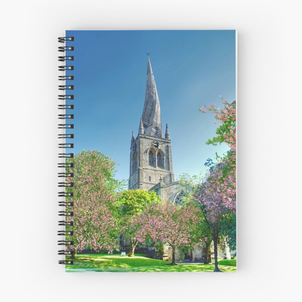 Item preview, Chesterfield Crooked Spire and Cherry Blossom  designed and sold by Alisonchambers2.