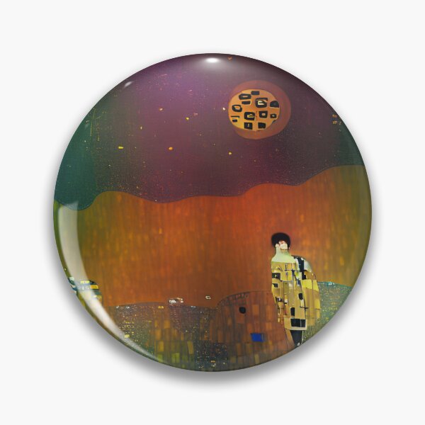 Item preview, Under the Same Moon (Klimt style with birds) designed and sold by LovePopsicle.