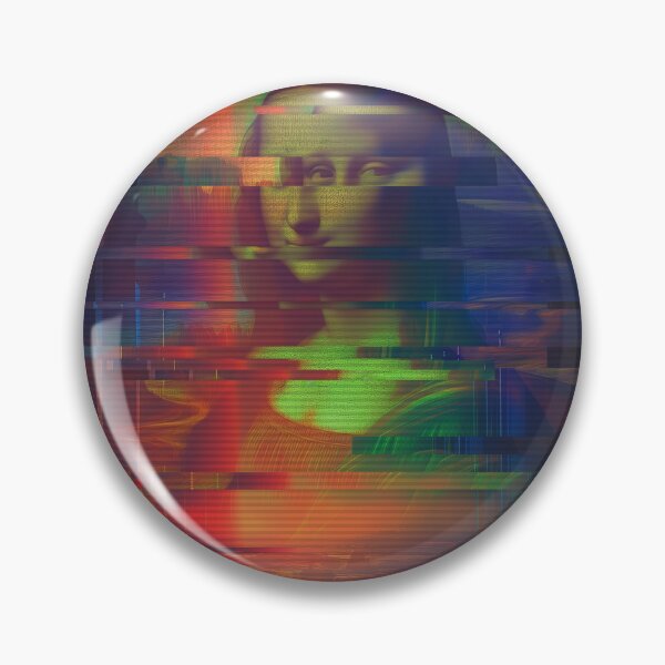 Item preview, Glitching Vaporwave Mona Lisa designed and sold by Mephisto696.
