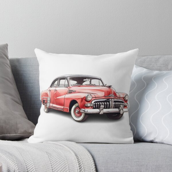 Item preview, “Bursts of Color: An Illustration of a Vintage Car” designed and sold by CHRIST5000.