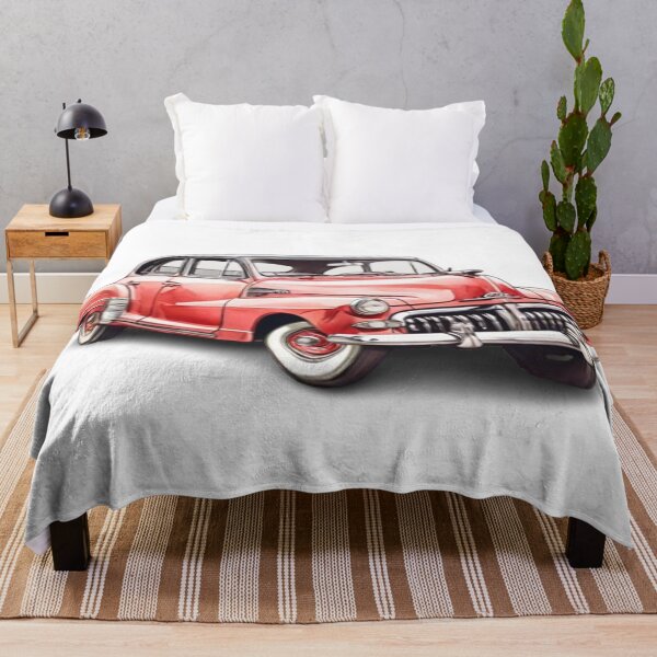 Item preview, “Bursts of Color: An Illustration of a Vintage Car” designed and sold by CHRIST5000.