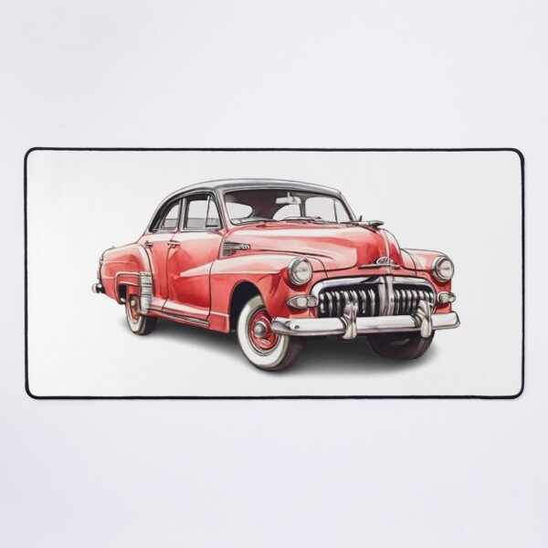 Item preview, “Bursts of Color: An Illustration of a Vintage Car” designed and sold by CHRIST5000.