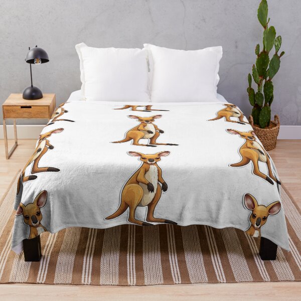 Item preview, Pouch of Perfection: Discover Our Adorable Kangaroo Designs! designed and sold by digizonebydas.