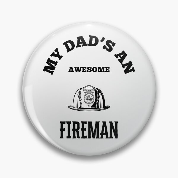 Item preview, My Dads An Awesome - Fireman designed and sold by TeeTown Treasure.