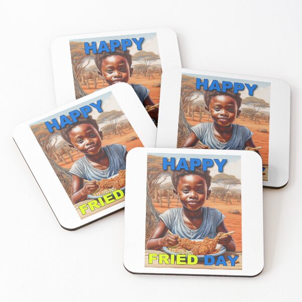 Item preview, Happy Fried Day; designed and sold by Mona-Leilah.