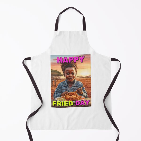 Item preview, Happy Fried Day; designed and sold by Mona-Leilah.