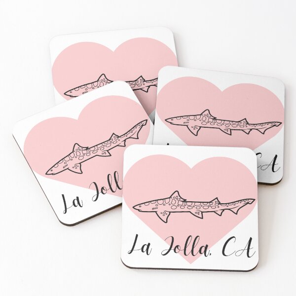 Item preview, California Leopard Shark en Rose designed and sold by antwets.