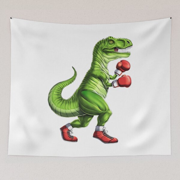 Item preview, Boxing T-Rex Dinosaur designed and sold by underheaven.