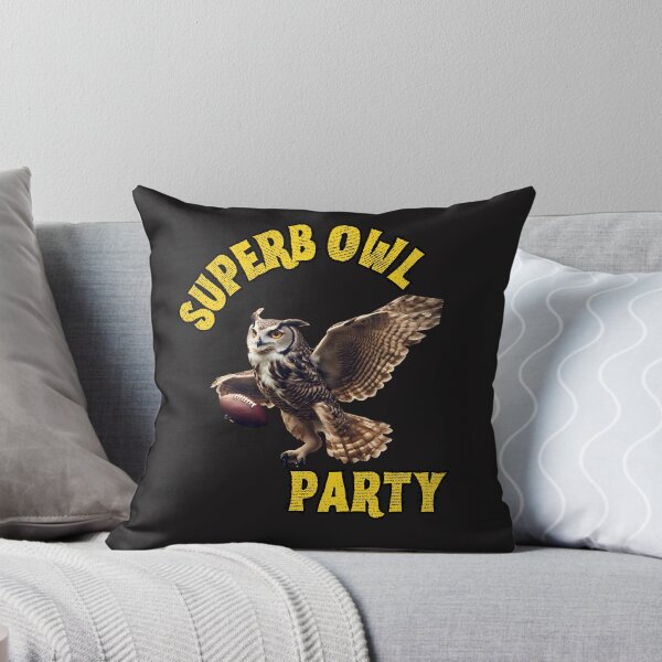 Item preview, Superb Owl Party T-Shirt and Sticker designed and sold by DiverseDazzle.