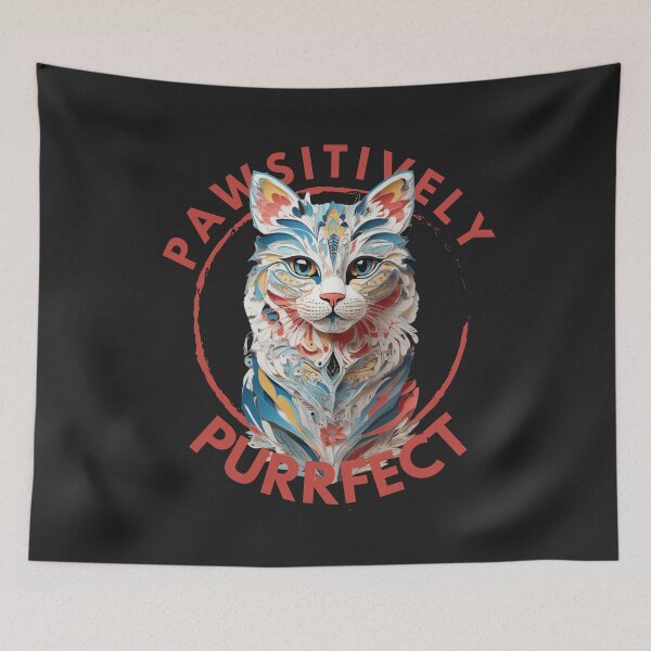 Item preview, Pawsitively Purrfect, positively perfect designed and sold by Art Without Curves.