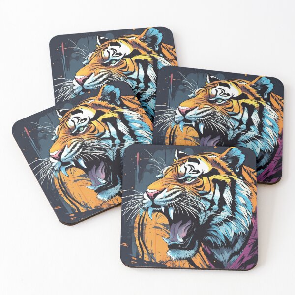Item preview, Japanese Tiger Painting designed and sold by Freshestgoods.