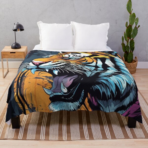 Item preview, Japanese Tiger Painting designed and sold by Freshestgoods.