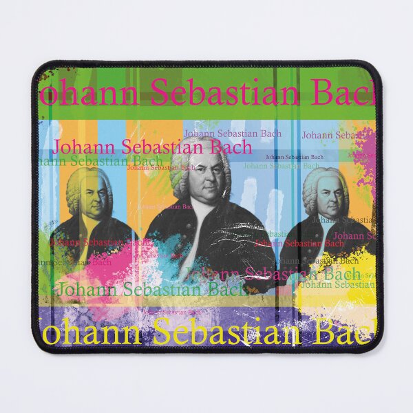 Item preview, Johann Sebastian Bach portrait, German composer designed and sold by Mauswohn.
