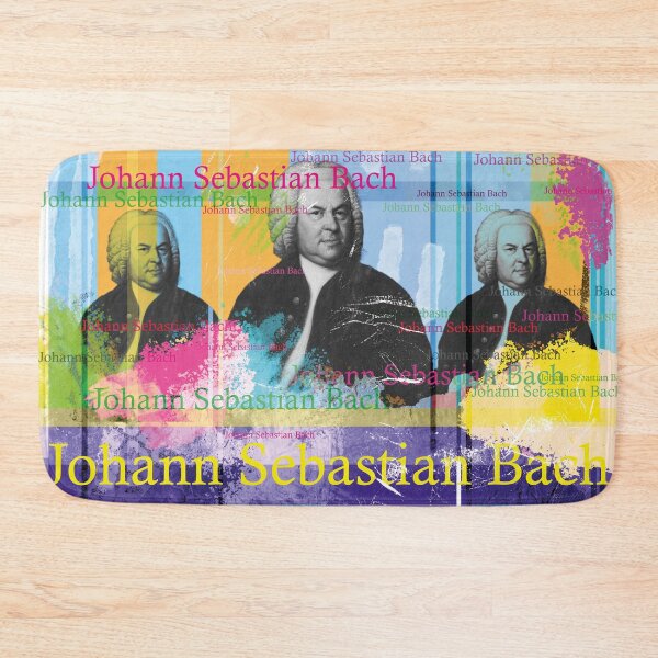 Item preview, Johann Sebastian Bach portrait, German composer designed and sold by Mauswohn.