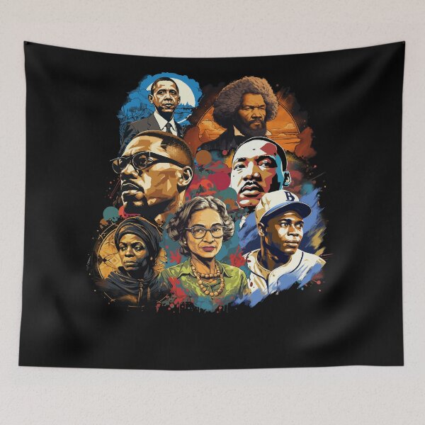 Item preview, Black History Month Black Leaders designed and sold by UrbanChillz.