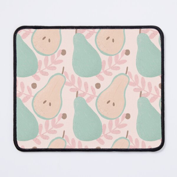 Item preview, Pastel pears pattern - peach fuzz and green designed and sold by Home Cyn Home.