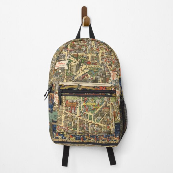 Item preview, Old Pictorial Map of London Birdseye View London 1938 Vintage designed and sold by cutesy.