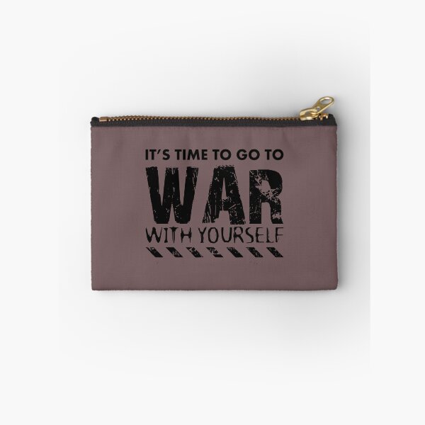 Item preview, IT'S TIME TO GO TO WAR WITH YOURSELF - Warrior quotes to inspire the spirit of victory designed and sold by VugArtShop.