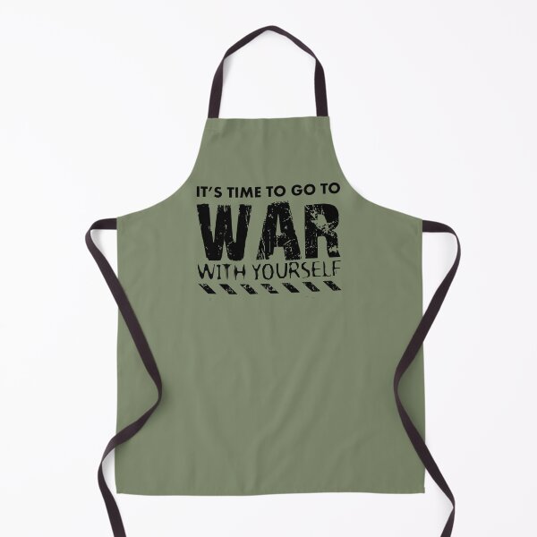 Item preview, IT'S TIME TO GO TO WAR WITH YOURSELF - Warrior quotes to inspire the spirit of victory designed and sold by VugArtShop.
