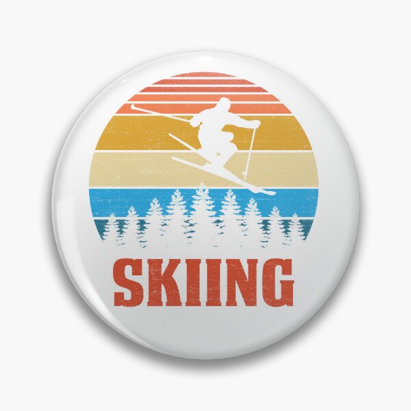 Item preview, Mountains Ski Goggles Rather Be Skiing Skier Retro Vintage designed and sold by roboartpixel.