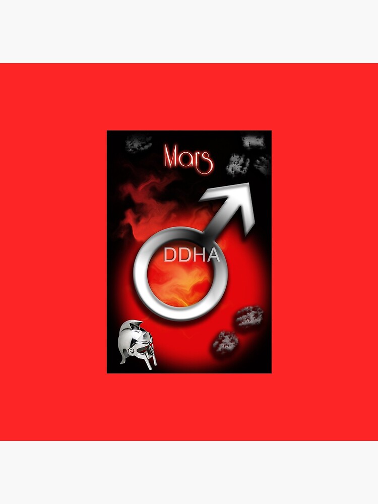Thumbnail 4 of 4, Pillow, Mars designed and sold by DDHA.
