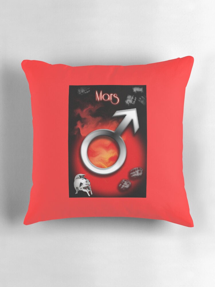 Thumbnail 3 of 4, Pillow, Mars designed and sold by DDHA.