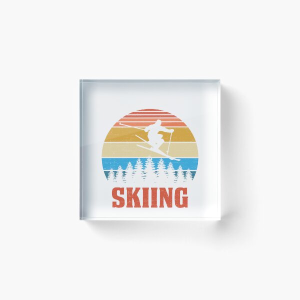 Item preview, Mountains Ski Goggles Rather Be Skiing Skier Retro Vintage designed and sold by roboartpixel.