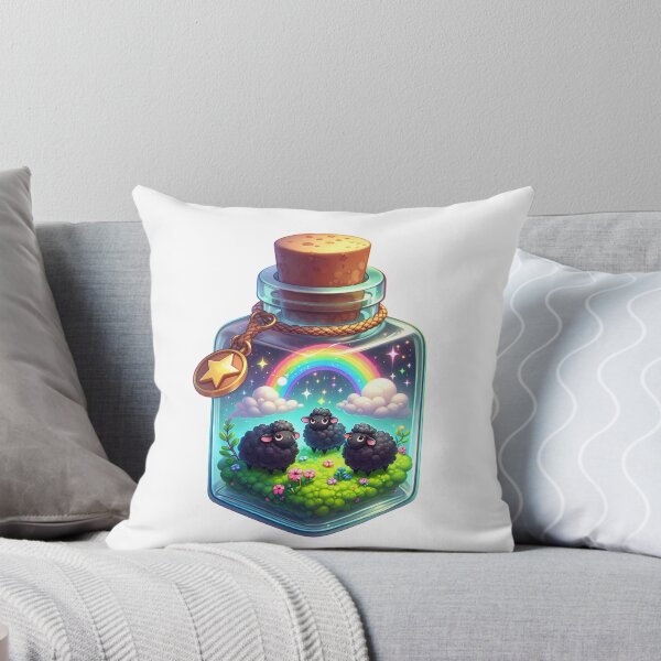 Item preview, Three Black Sheep in a Bottle designed and sold by stickyfoot.