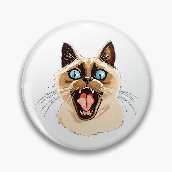 Item preview, Funny Siamese Cat Charm 2 designed and sold by Tom-Johnson.
