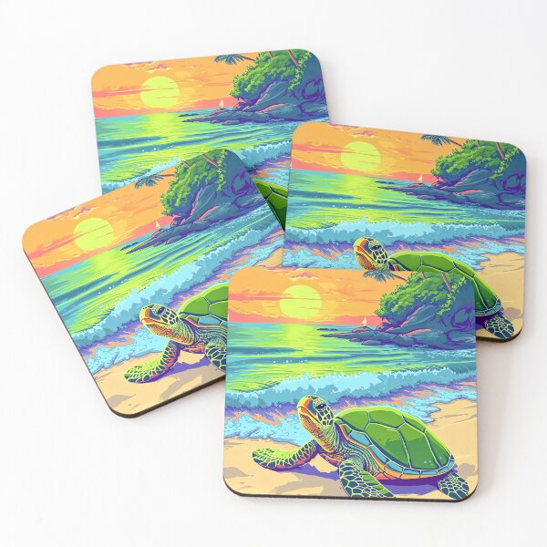Item preview, Sandy Beach Turtle designed and sold by cute-animals99.