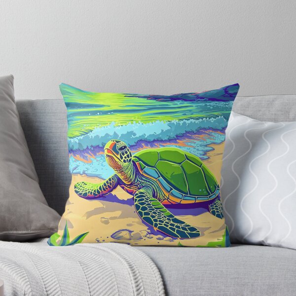 Item preview, Sandy Beach Turtle designed and sold by cute-animals99.