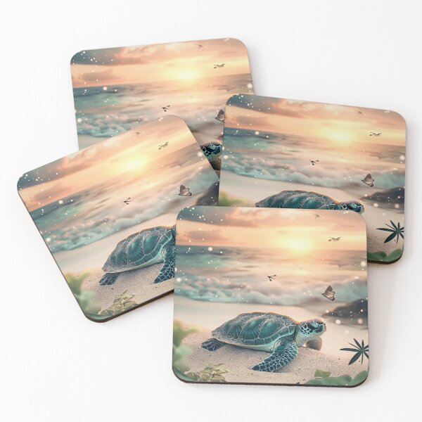 Item preview, Turtle Beach Serenity designed and sold by cute-animals99.