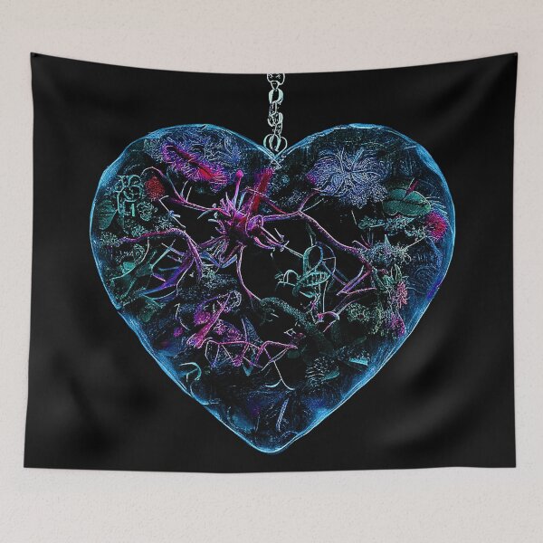 Item preview, Psychadelic Heart  designed and sold by Pebbledrops.