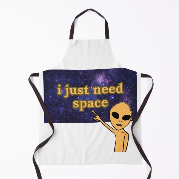 Item preview, I Just Need Space Alien Graphic designed and sold by StonerAlienShop.