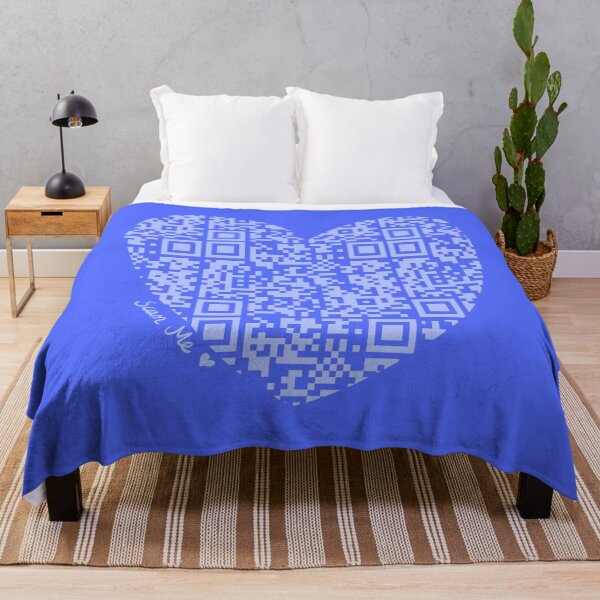 Item preview, Pastel Purple Rick Astley Rickroll QR Code Heart Art designed and sold by Victoria Lehnard.