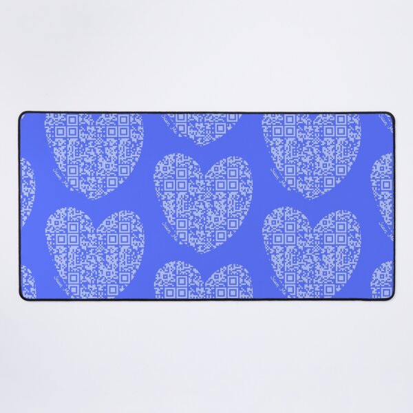 Item preview, Pastel Purple Rick Astley Rickroll QR Code Heart Art designed and sold by Victoria Lehnard.