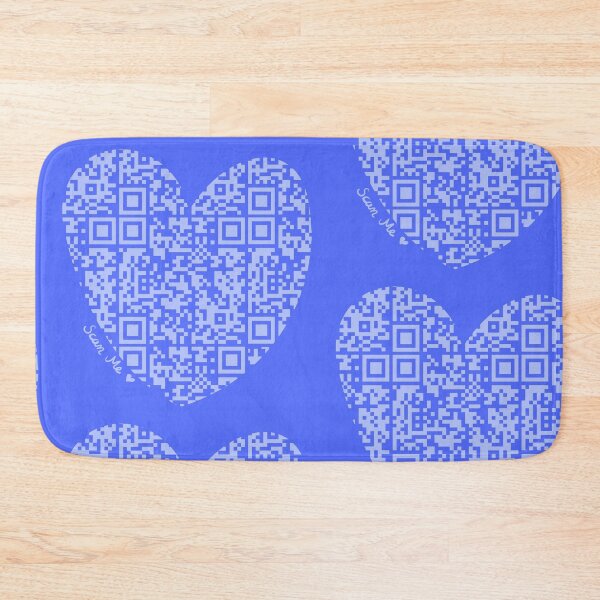 Item preview, Pastel Purple Rick Astley Rickroll QR Code Heart Art designed and sold by Victoria Lehnard.