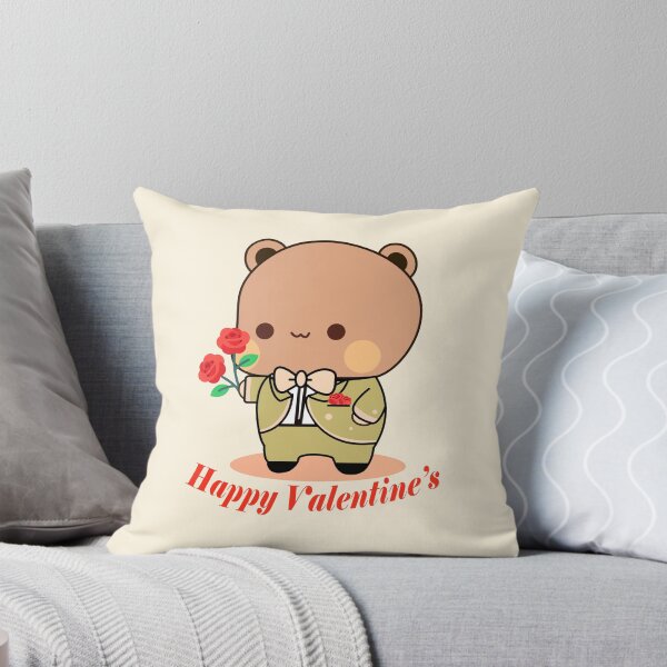 Item preview, BUBUDUDU Valentine Day, Bear Your Heart - Dudu's Valentine Roses, Love in Bloom, Bubu Dudu designed and sold by FEBRICAST.