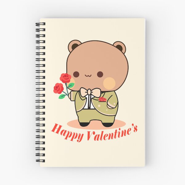Item preview, BUBUDUDU Valentine Day, Bear Your Heart - Dudu's Valentine Roses, Love in Bloom, Bubu Dudu designed and sold by FEBRICAST.