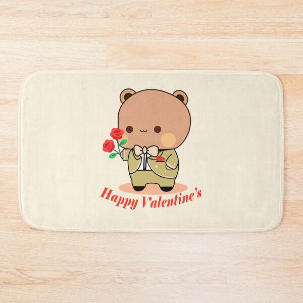 Item preview, BUBUDUDU Valentine Day, Bear Your Heart - Dudu's Valentine Roses, Love in Bloom, Bubu Dudu designed and sold by FEBRICAST.