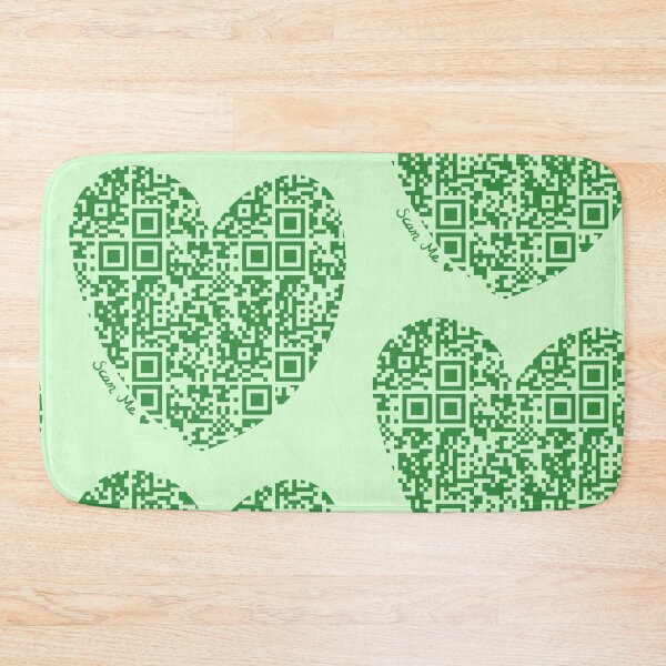 Item preview, Green Rick Astley Rickroll QR Code Heart Art designed and sold by Victoria Lehnard.