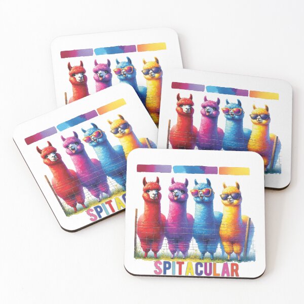 Item preview, Spitacular Cute Alpaca designed and sold by Random Designs.