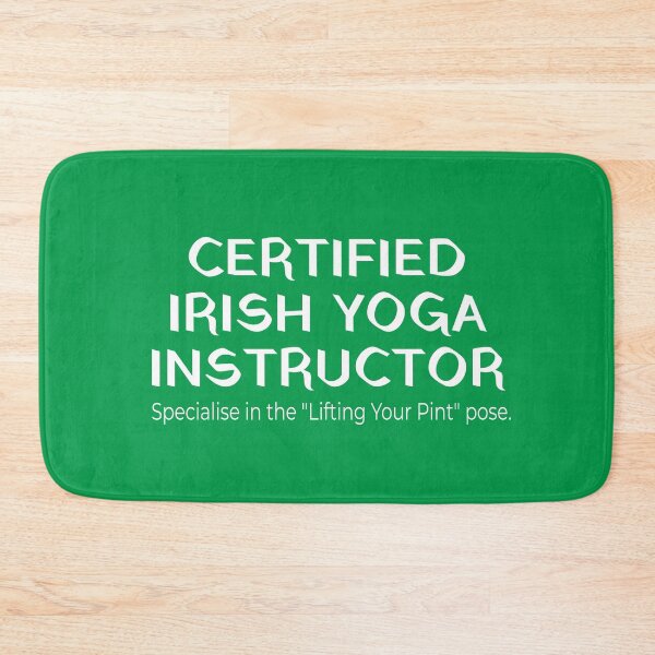 Item preview, Certified Irish Yoga Instructor - St. Patrick's Day designed and sold by QuinnCloset.