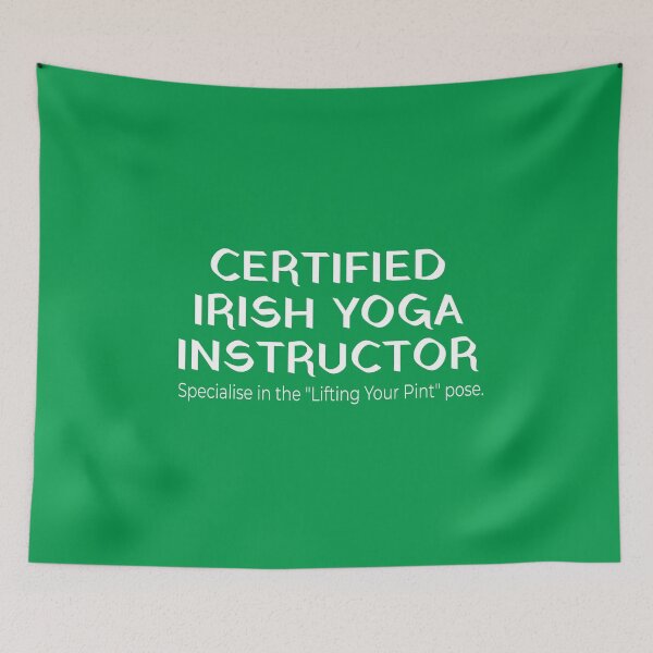 Item preview, Certified Irish Yoga Instructor - St. Patrick's Day designed and sold by QuinnCloset.