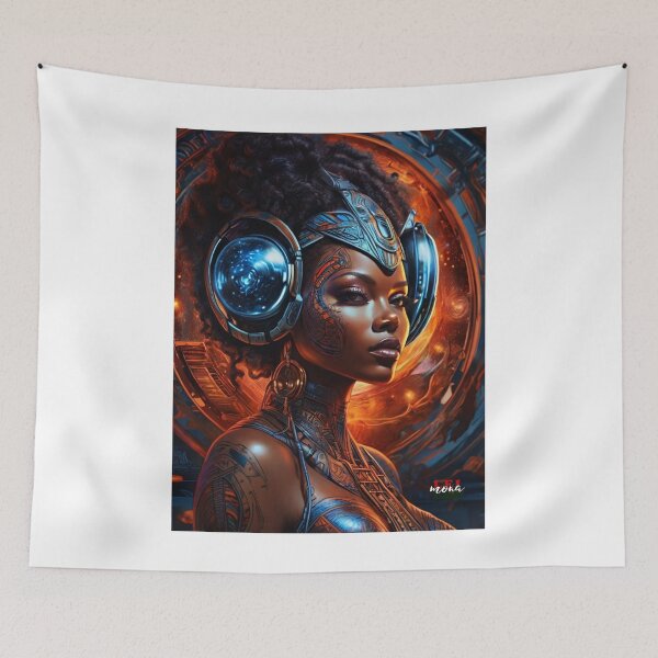 Item preview, African Time Travelling; Fantasy Science Fiction; designed and sold by Mona-Leilah.